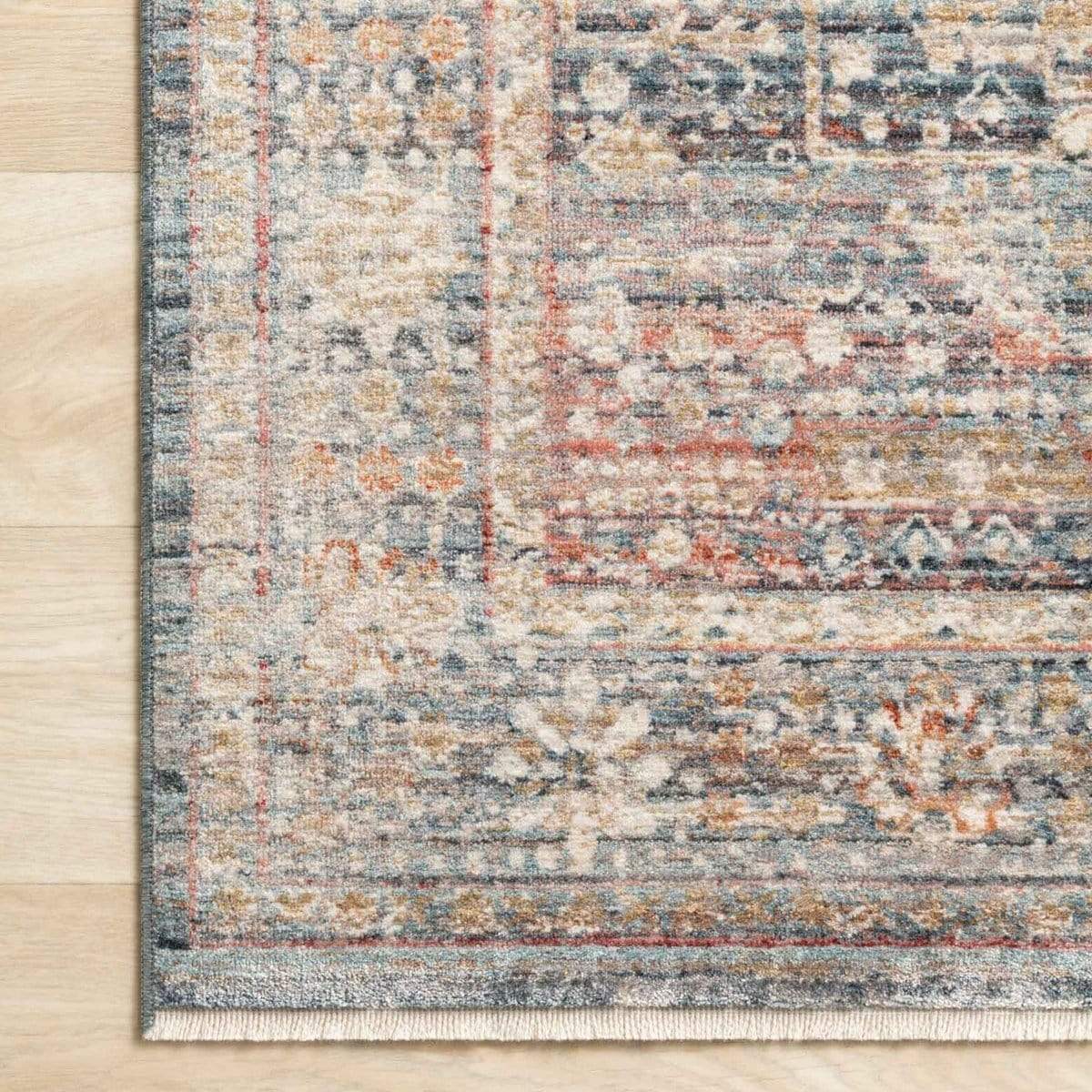 Loloi Claire Rug - Blue/Sunset Rugs