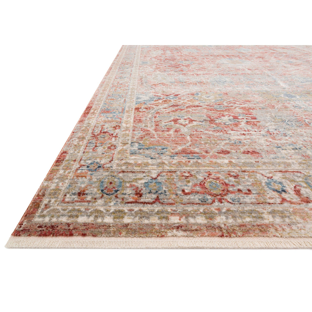 Loloi Claire Rug - Red/Ivory Rugs