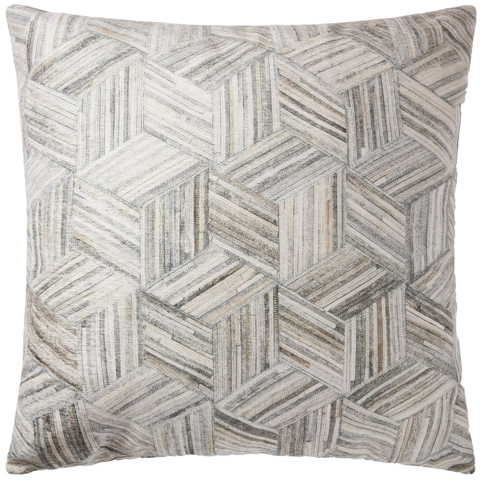Loloi Floor Pillow Grey/Multi Meadow Blu