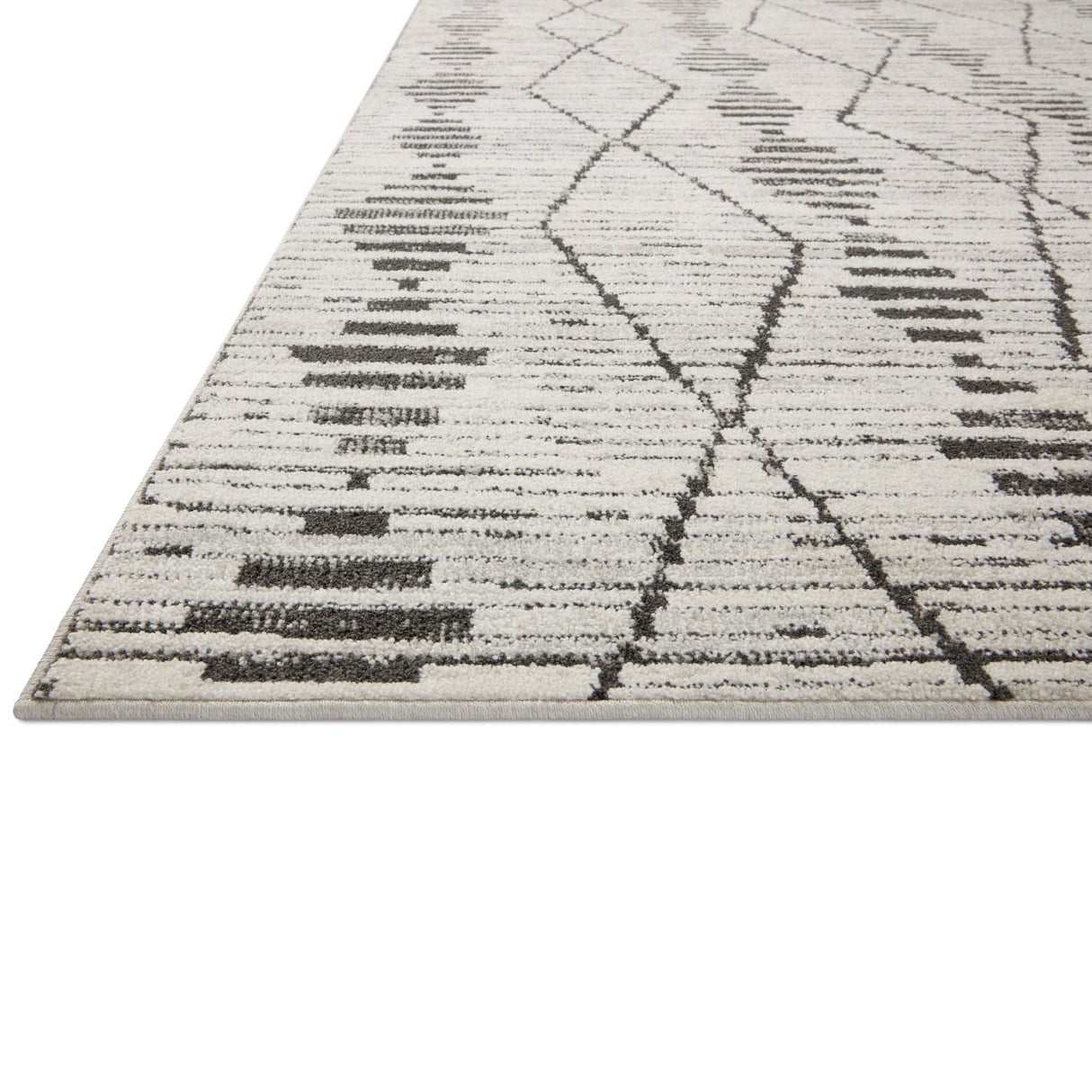 Loloi Kamala Rug - Ivory/Charcoal Rugs