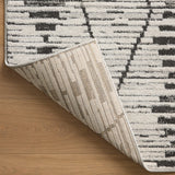 Loloi Kamala Rug - Ivory/Charcoal Rugs