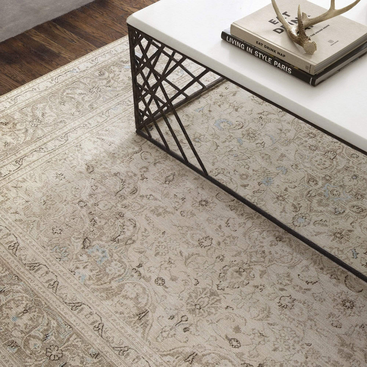 Loren Rug Loren Sand/Taupe Rug – Meadow Blu