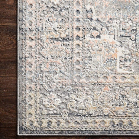 Loloi Lucia Rug - Grey/Sunset Rugs