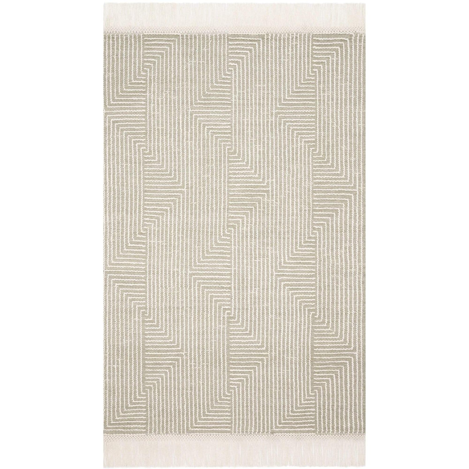 Loloi Magnolia Home Newton Rug Sage/Ivory Meadow Blu