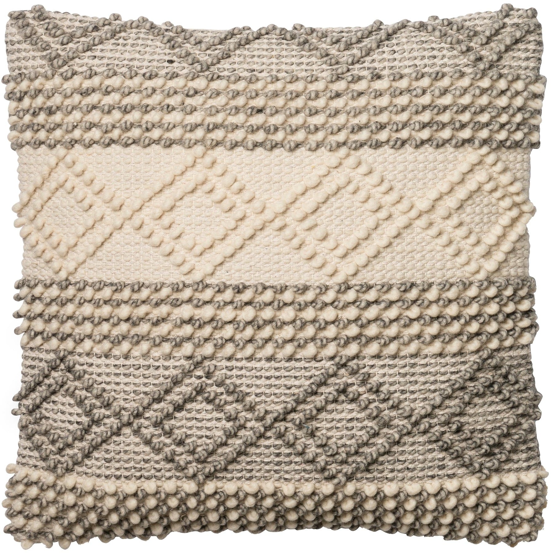 Loloi Magnolia Home Pillow Grey/Ivory Meadow Blu