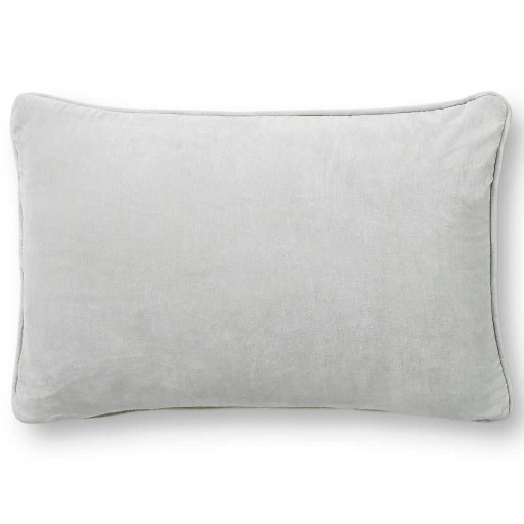 Loloi White 13x21 Rectangular Throw Pillow