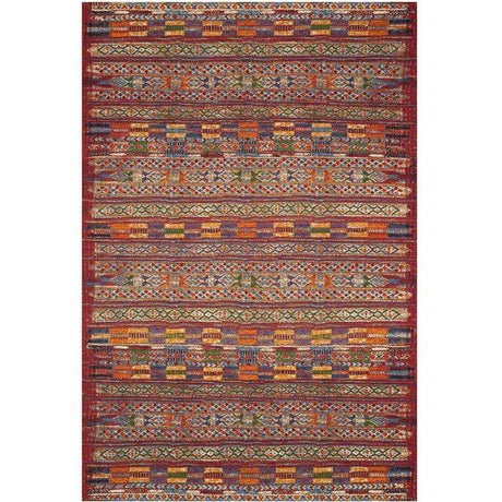 Loloi Mika Indoor/Outdoor Rug - Red/Multi Rugs