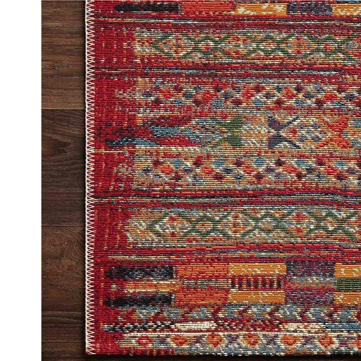 Loloi Mika Indoor/Outdoor Rug - Red/Multi Rugs