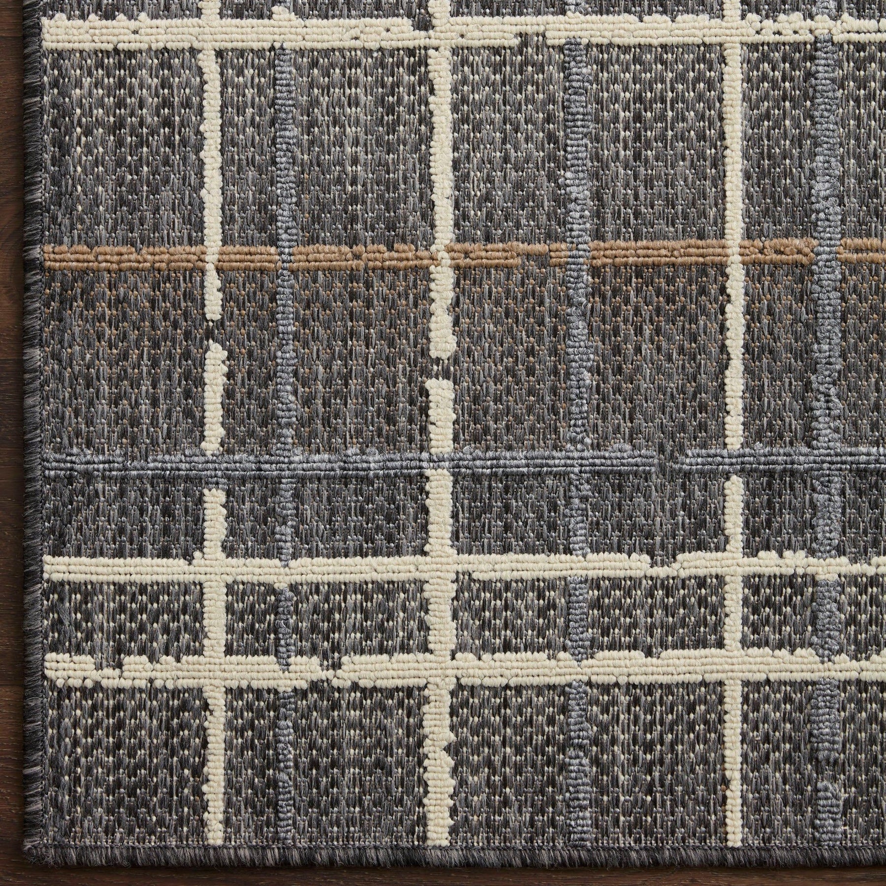 Loloi Rainier Indoor/Outdoor Rug - Charcoal/Multi – Meadow Blu