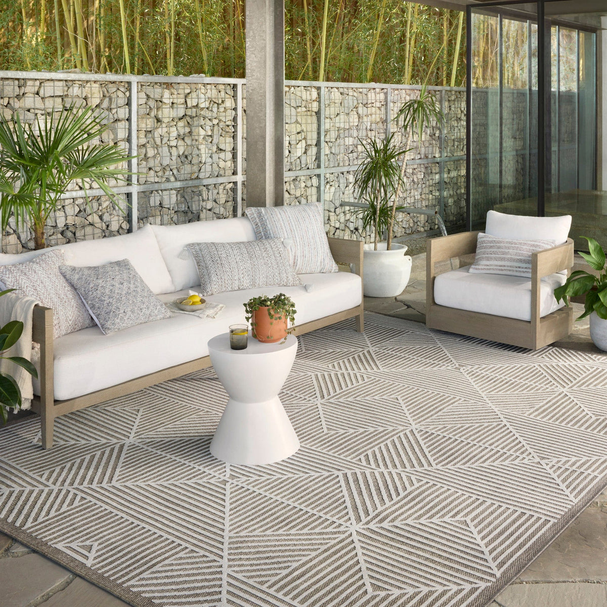 Rainier Indoor/Outdoor Rug – Meadow Blu