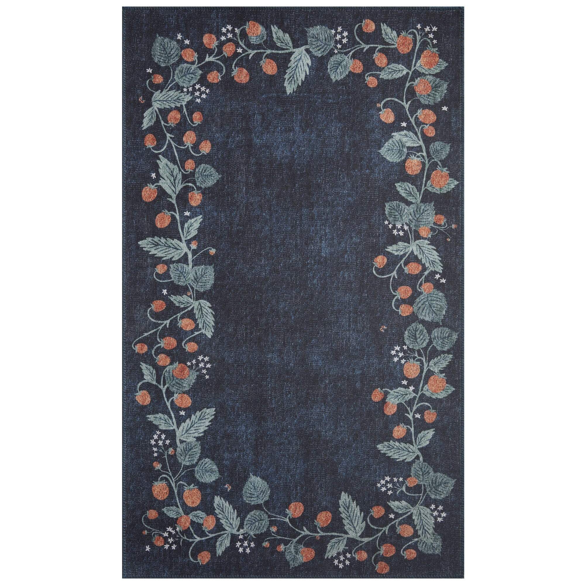 Atelier Strawberries Rug – Meadow Blu