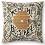 Loloi Rifle Paper Co. Bee's Knees Pillow Pillows