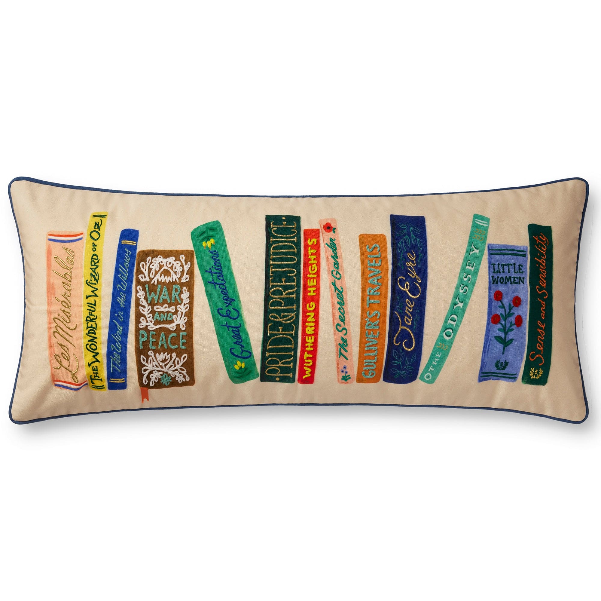 Rifle Paper Co. Book Club Pillow