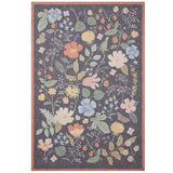 Loloi Rifle Paper Co. Cotswolds Rug - Strawberry Fields Black Rugs