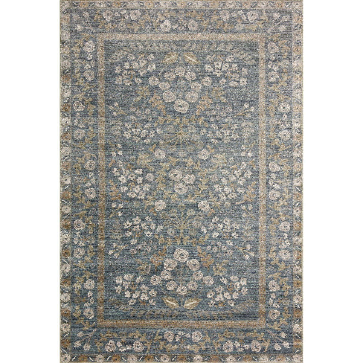 Loloi Rifle Paper Co. Florence Rug Rugs loloi-FIORFIO-01SLSG320R