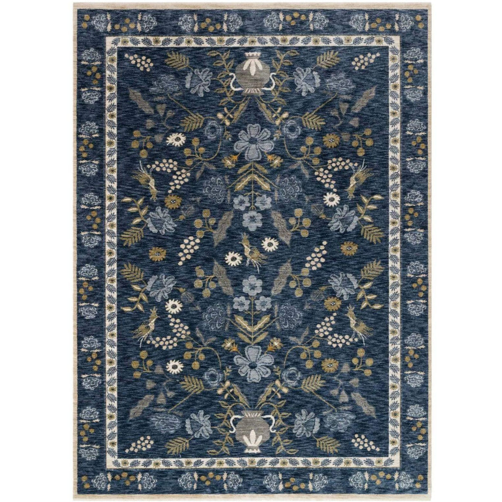 Loloi Rifle Paper Co. Kismet Rug - Amphora Navy – Meadow Blu