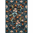 Loloi Rifle Paper Co. Les Fleurs Rug - Black Rugs