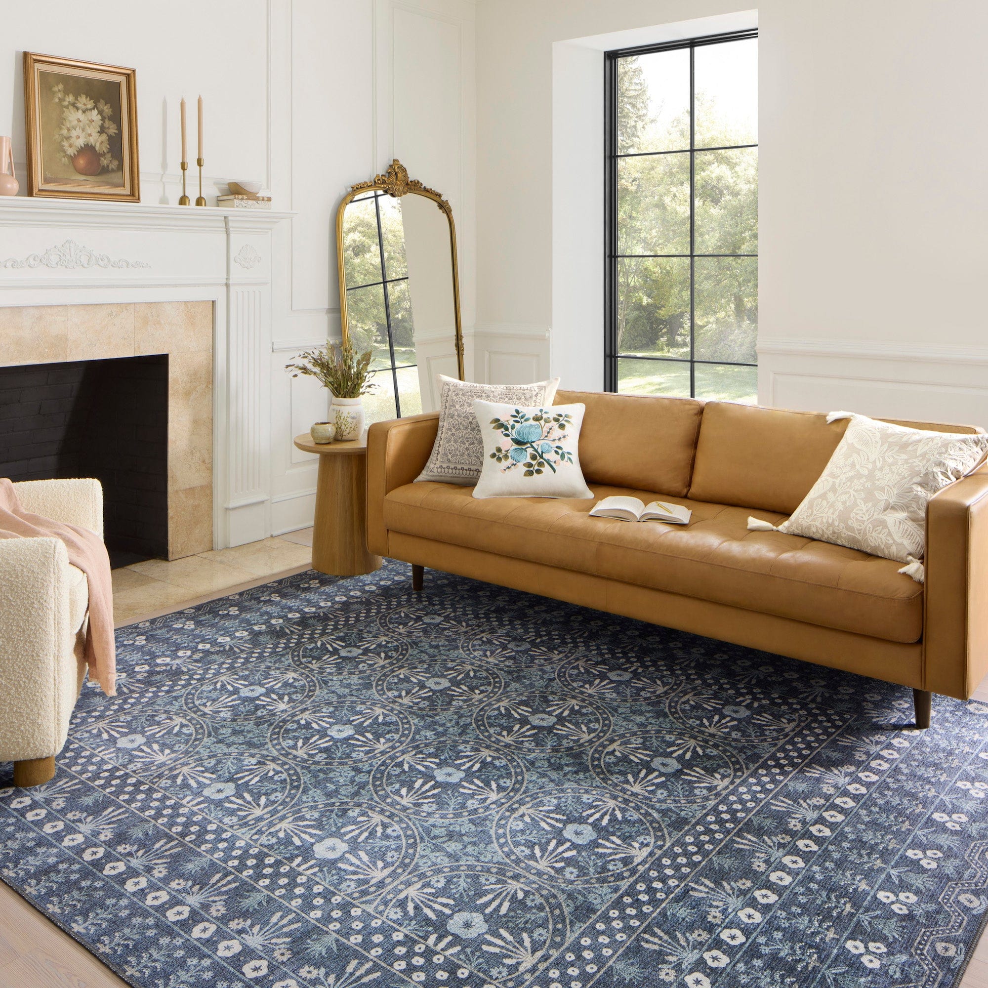 Maison Rosette Rug – Meadow Blu