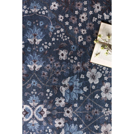 Loloi Rifle Paper Co. Palais Rug - Navy Rugs