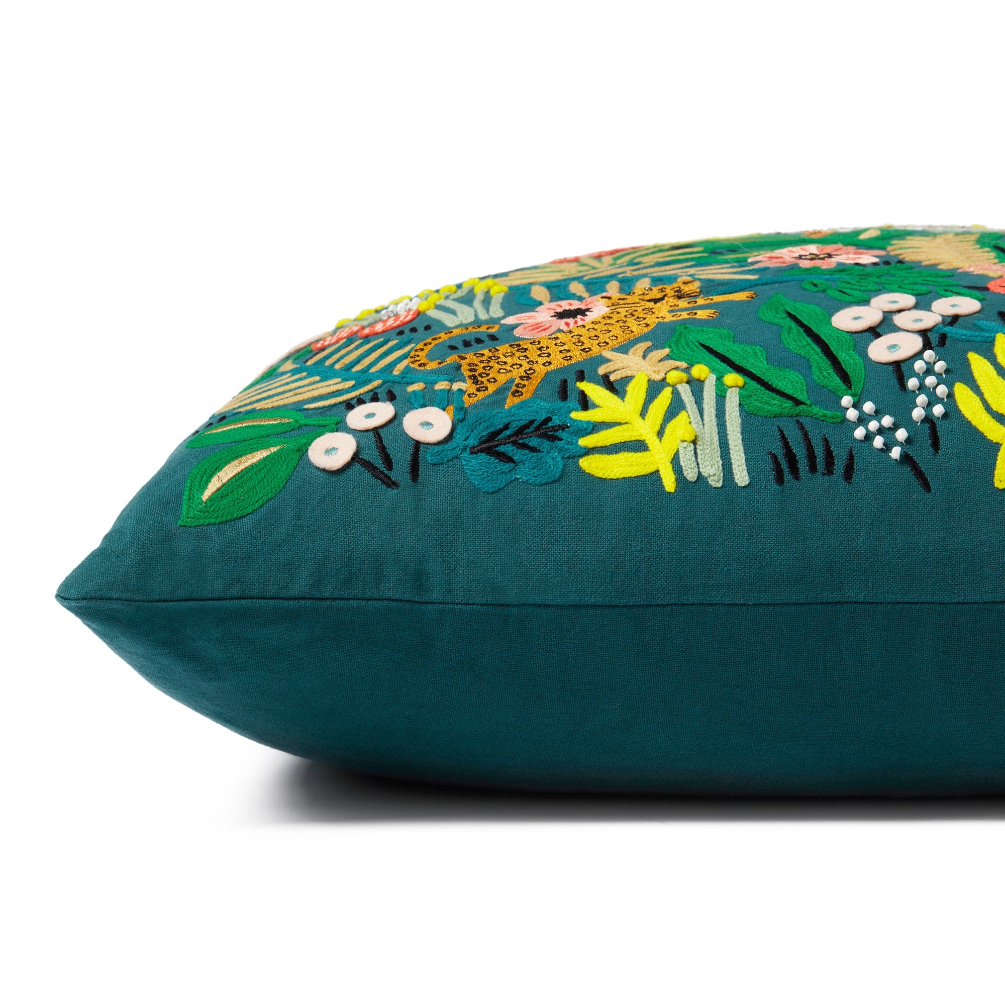 Loloi Rifle Paper Co. Pillow Multi Meadow Blu