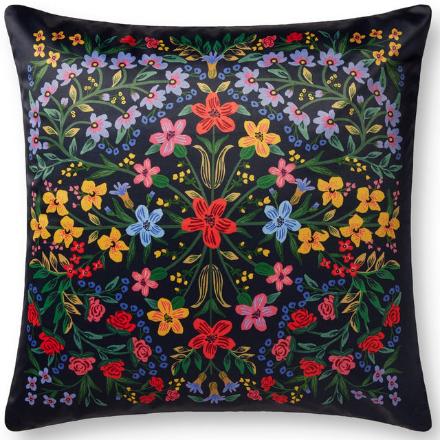 Loloi Rifle Paper Co. Pillow Pillows loloi-P143PRP0042NV00PIL3 885369692116