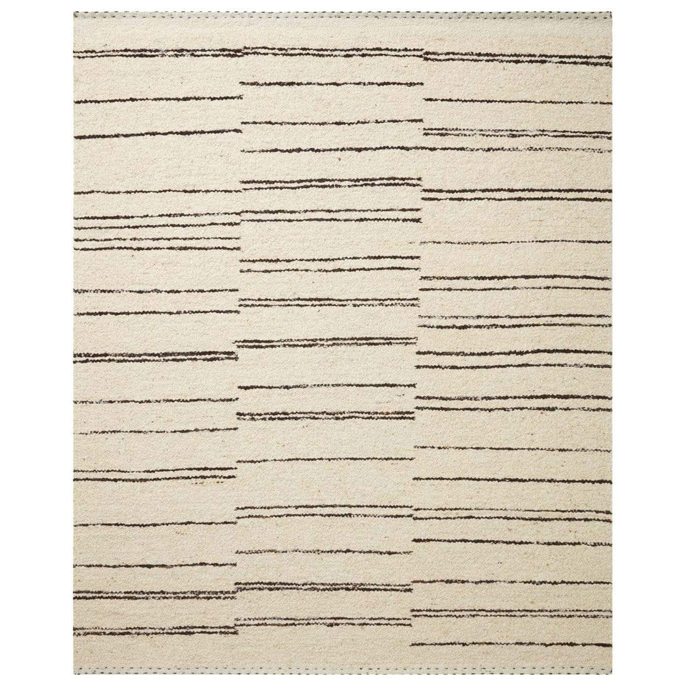 Loloi Roman Rug - Natural/Charcoal – Meadow Blu