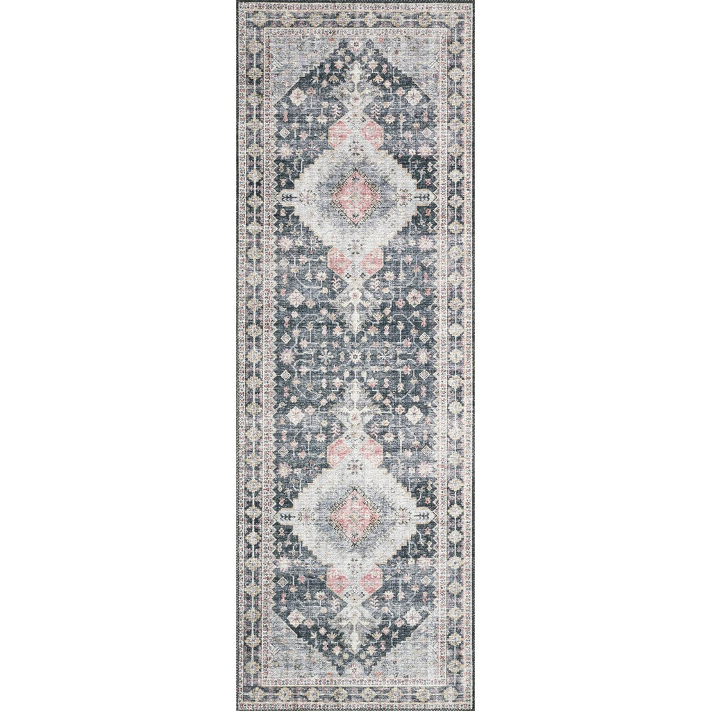 Loloi Skye Rug Charcoal/Multi Meadow Blu