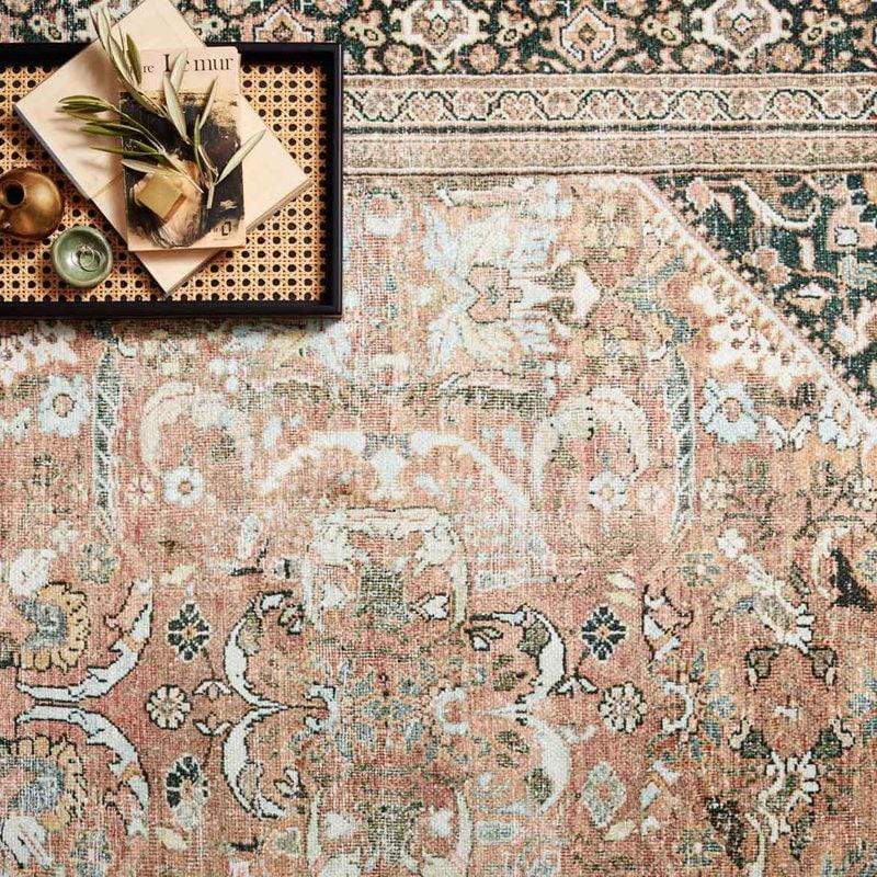 Loloi Wynter Rug Auburn/Multi Meadow Blu