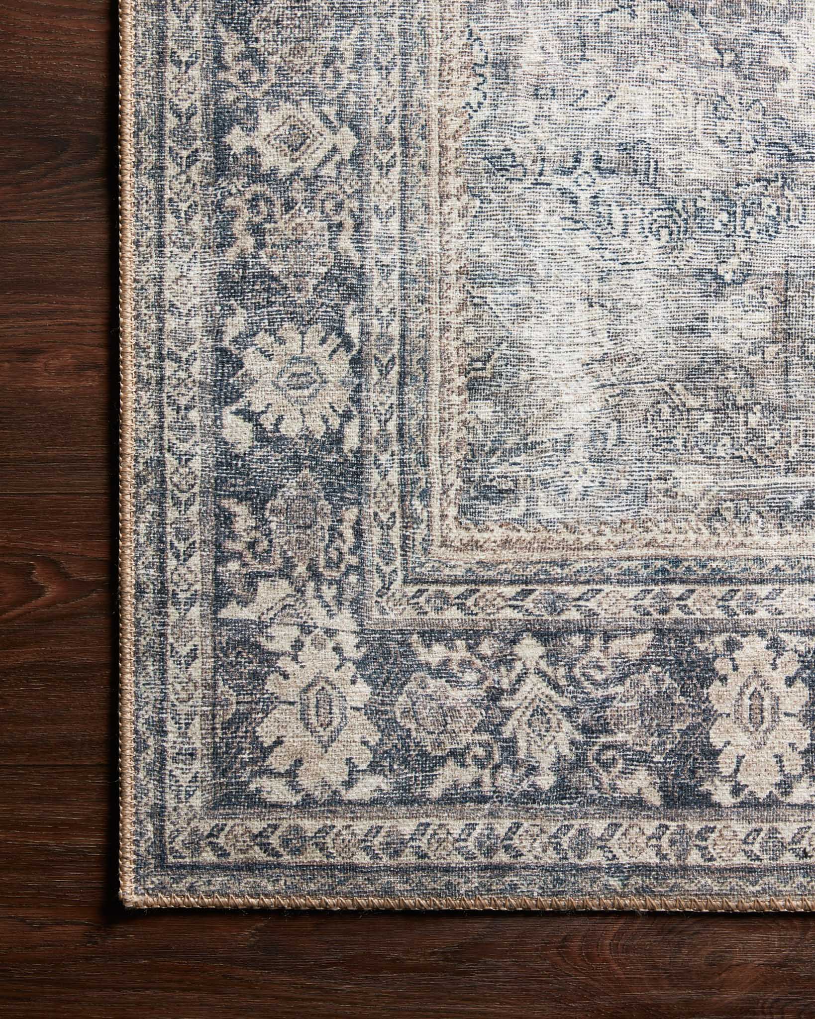 Wynter Rug - Grey/Charcoal – Meadow Blu