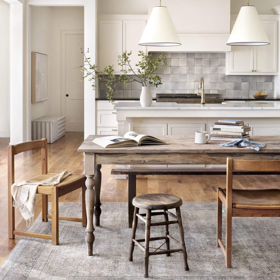 Loloi Wynter Rug Silver/Charcoal Meadow Blu