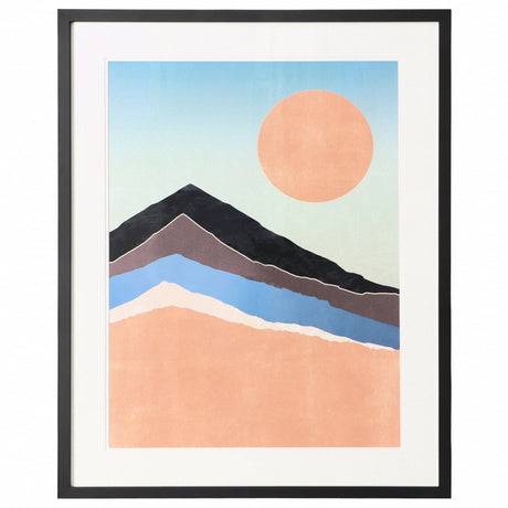 Lyndon Leigh Mountain Sunset Wall dovetail-ART000621