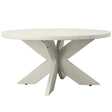 Lyndon Leigh Nantes Dining Table Furniture dovetail-DOV15091-WHIT
