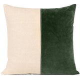 Made Goods Ari Pillow - Forest Green Velvet Pillow & Decor