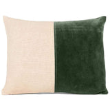 Made Goods Ari Pillow - Forest Green Velvet Pillow & Decor