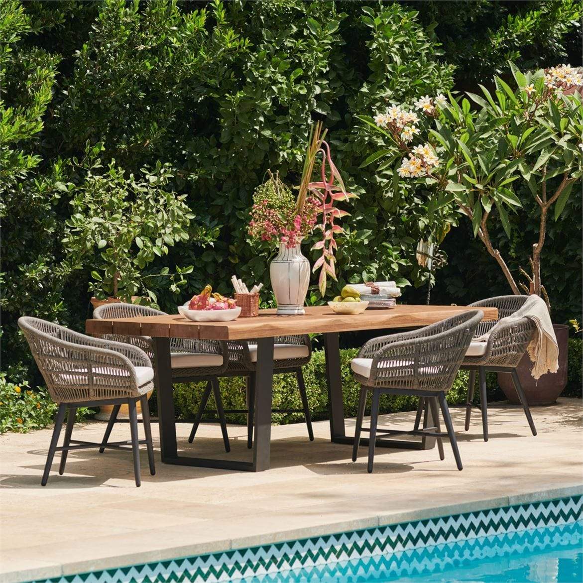 Made Goods Brandt Outdoor Dining Table Furniture