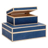 Made Goods Cooper Boxes - Navy Decor Made-Goods-Cooper-Boxes-Navy