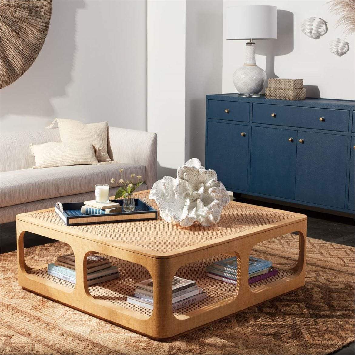 Made Goods Fiorenza Coffee Table Meadow Blu
