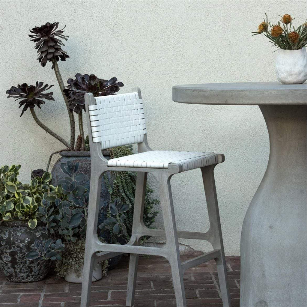 Made Goods Irving Outdoor Bar Table Meadow Blu