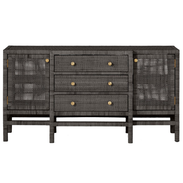 Made Goods Isla Deep Drawer Buffet Furniture made-goods-FURISLABUF6418SMK