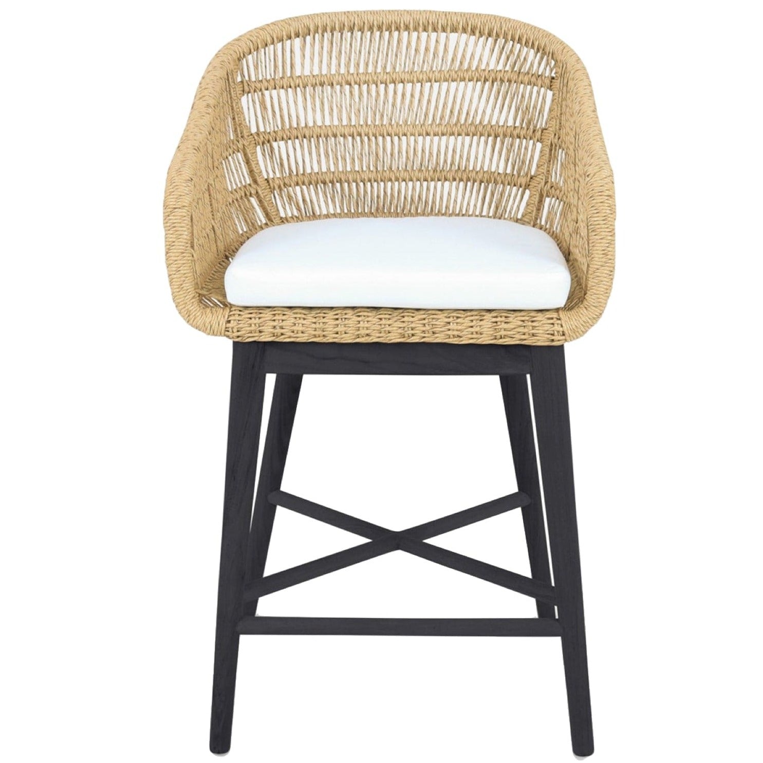 Wicker bar stools online indoor