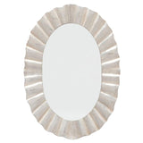 Made Goods Lara Oval Mirror - Antiqued Silver Wall made-goods-MIRLARA3626SI