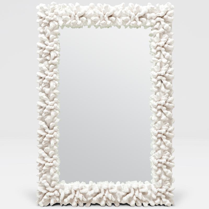 Ophelia Mirror - Coral White – Meadow Blu