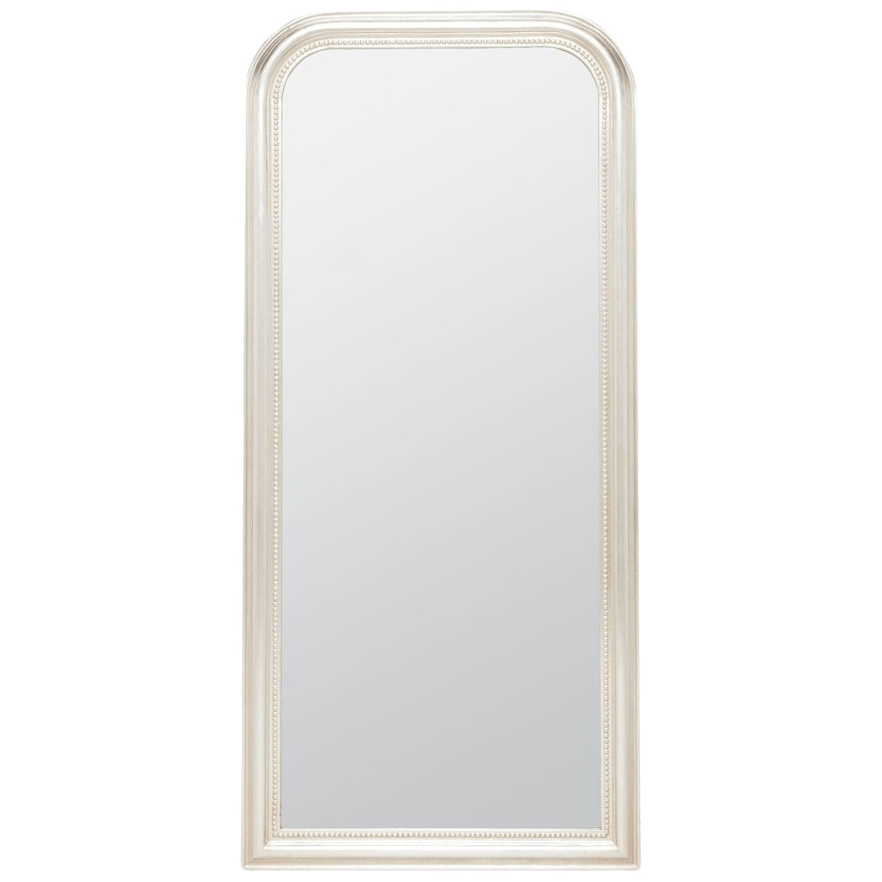 Made Goods Phillipe 35 x 47 Arch Silver Leaf Wood Mirror