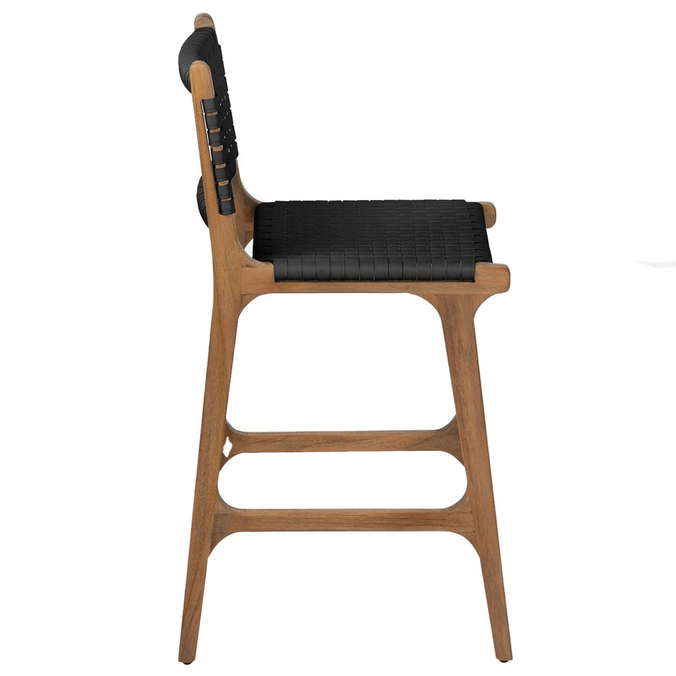 Made Goods Rawley Indoor/Outdoor Bar & Counter Stool Meadow Blu