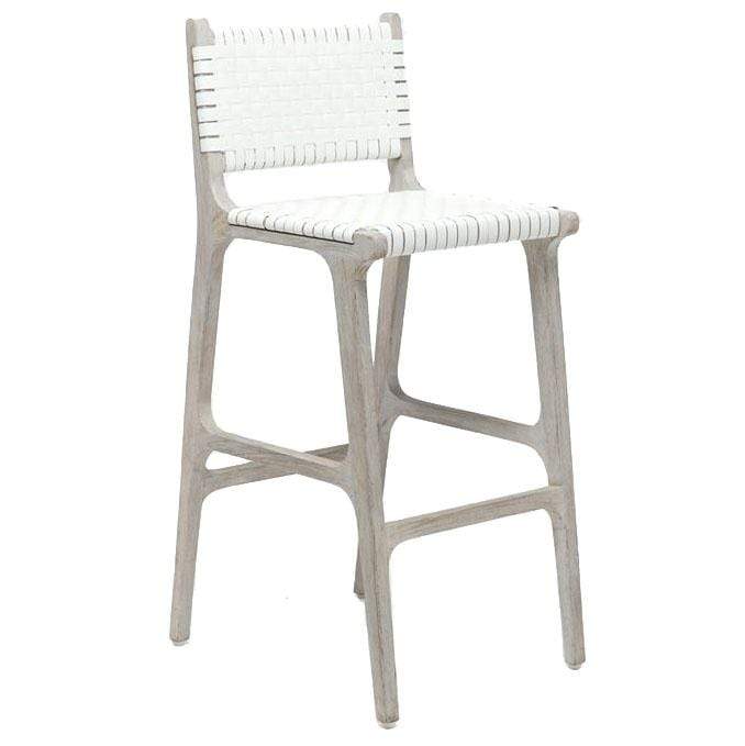 Made Goods Rawley Indoor Outdoor Bar Counter Stool Meadow Blu