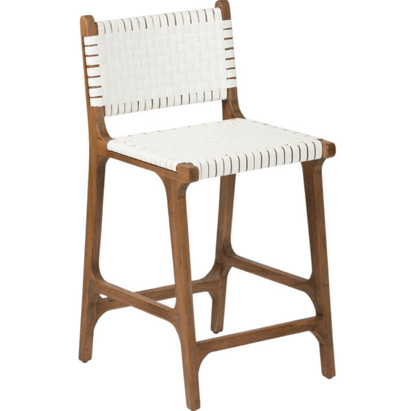 Made Goods Rawley Indoor/Outdoor Bar & Counter Stool Meadow Blu