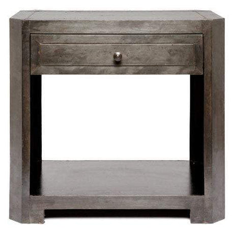 Made Goods Wallace Small Nightstand - Zinc Furniture