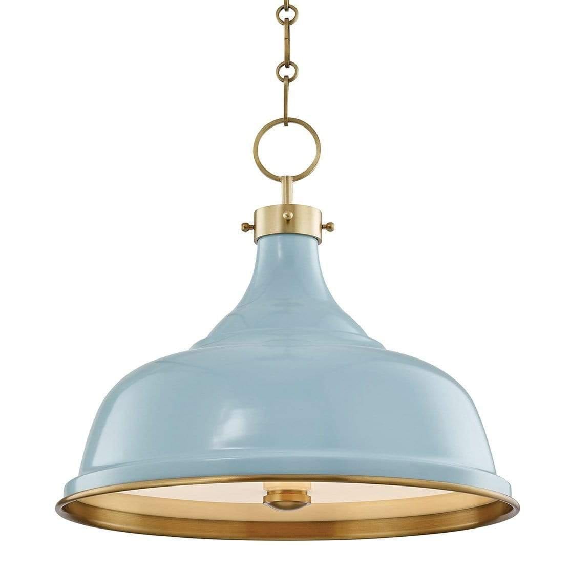 Mark D. Sikes Painted No. 1 Pendant Lighting hudson-valley-MDS300-AGB/BB hudson-valley-MDS300-AGB/BB