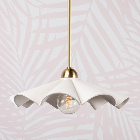 Megan Molten Maisie Pendant/Flush Mount Lighting megan-molten-H712701-AGB/CTW