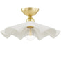 Megan Molten Maisie Pendant/Flush Mount Lighting megan-molten-H712701-AGB/CTW